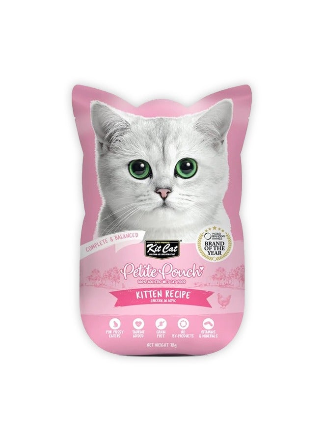 كيت كات طعام القطط الرطب بنكهة الدجاج من بيتي باوتش - 70 غرام (عبوة من 24 كيس) - Image 2